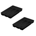 thumbnail image 1 of Vntub 4 Compartment Silverware Drawer Organizer Tray, Storage Container for Kitchen, Utensil Divider for Spoons Forks Knives Tableware（2PCS）, 1 of 5