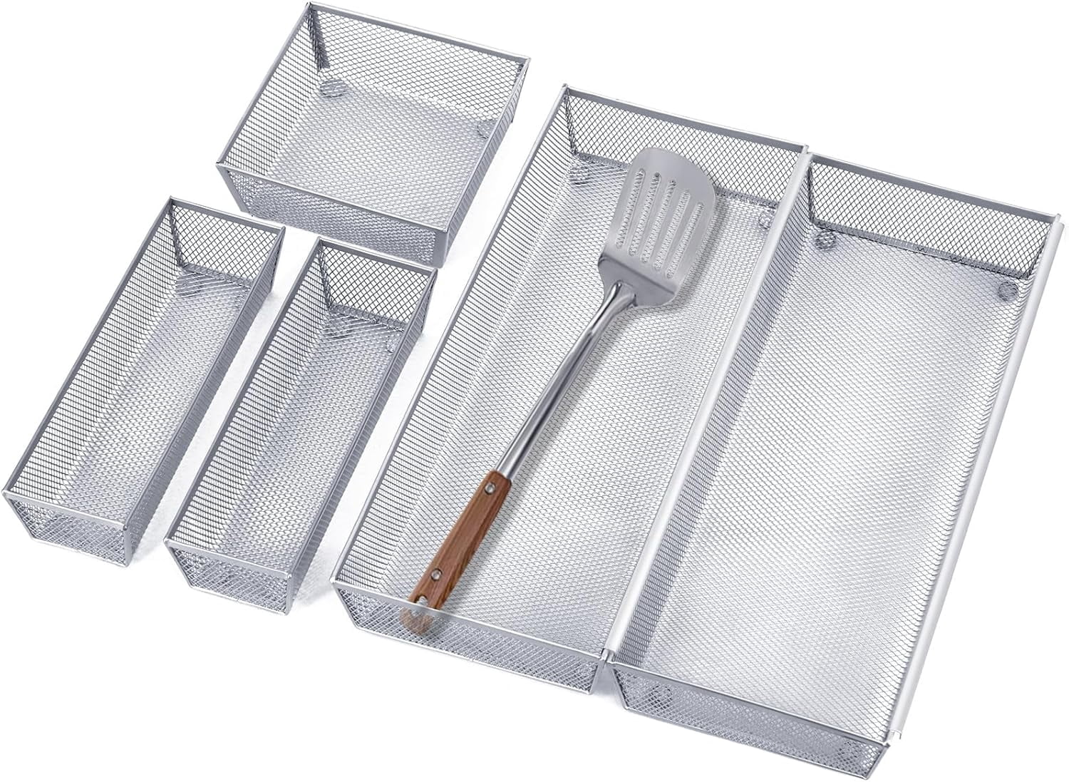 Silverware Drawer Organizer,Utensil Organizer for Kitchen Drawer ...