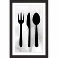 thumbnail image 1 of "Silverware" Framed Painting Print, 1 of 6