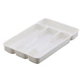 thumbnail image 1 of Silverware Organizer, Silverware Organizerd, Covered Utensil Tray for Kitchen Drawer and Countertop, Plastic Cutlery and Flatware Storage Box for Spoons Forks Knives Holder Case, 1 of 4