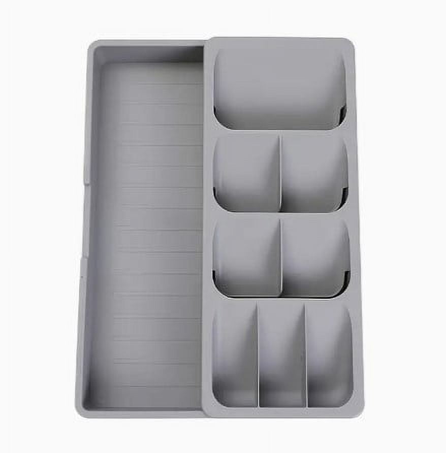 Silverware Organizer Storage Tray Expandable Organizer For Kitchen