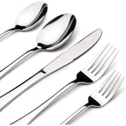 STILLOYE Silverware Set for 8, 40 Piece Heavy Duty Stainless Steel Flatware Utensils Cutlery Set , Dishwasher Safe, Gift Package