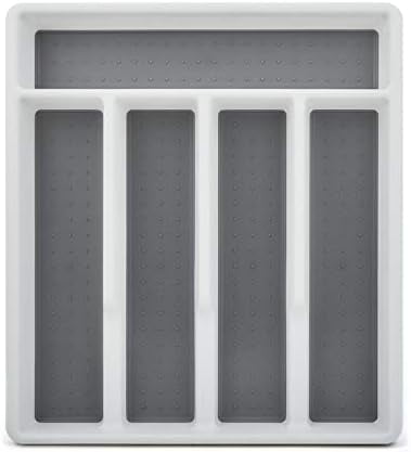 Silverware Tray for Drawer with Five Sections, Flatware Organizer ...