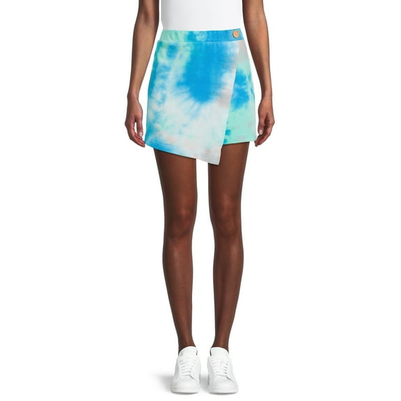 Silverwear Women's Active Asymmetrical Tie Dye Skort