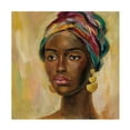 thumbnail image 1 of Silvia Vassileva 'African Face II' Canvas Art, 1 of 3