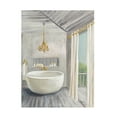 thumbnail image 1 of Silvia Vassileva 'Attic Bathroom II Gray Wood' Canvas Art, 1 of 4