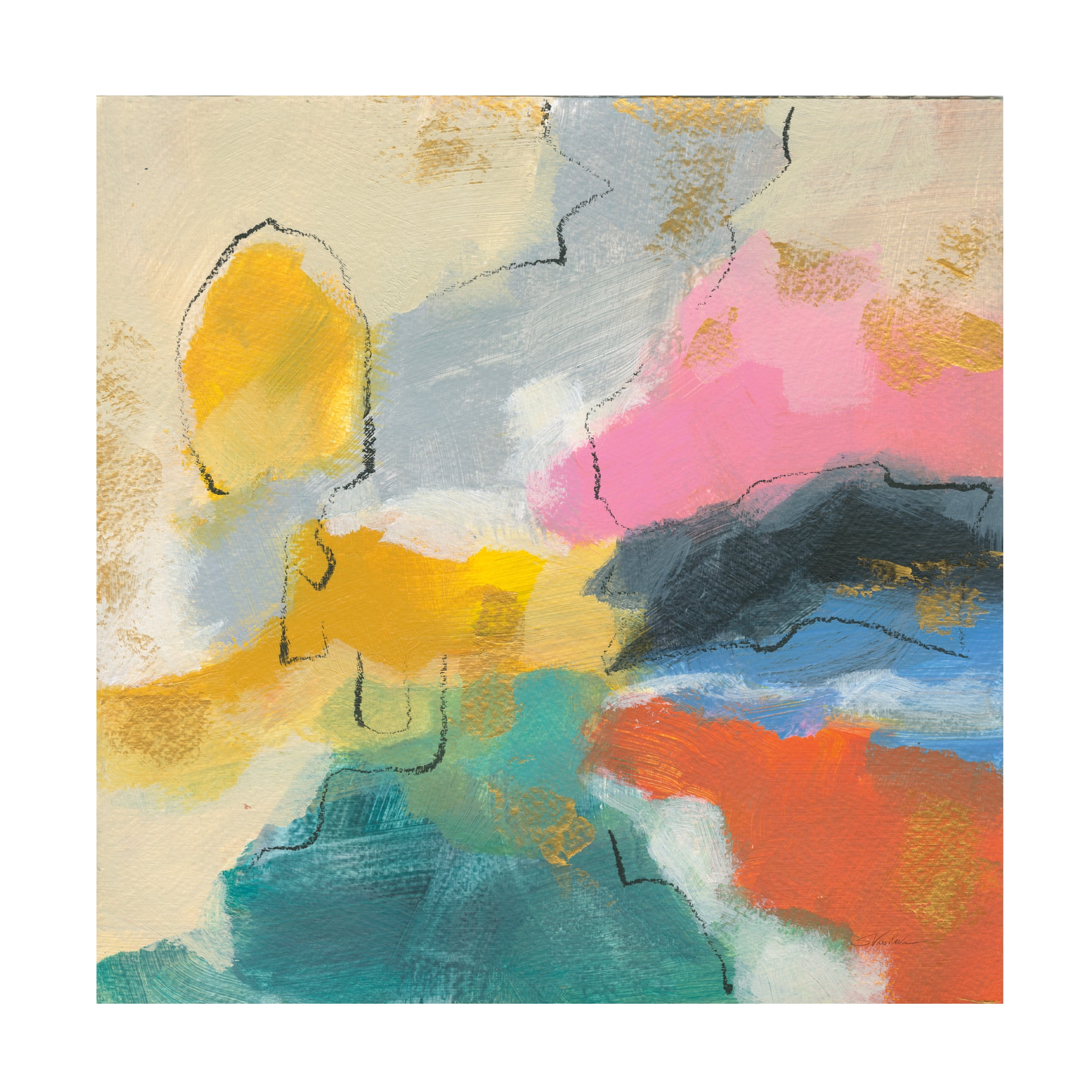 Silvia Vassileva 'Daydream I' Canvas Art