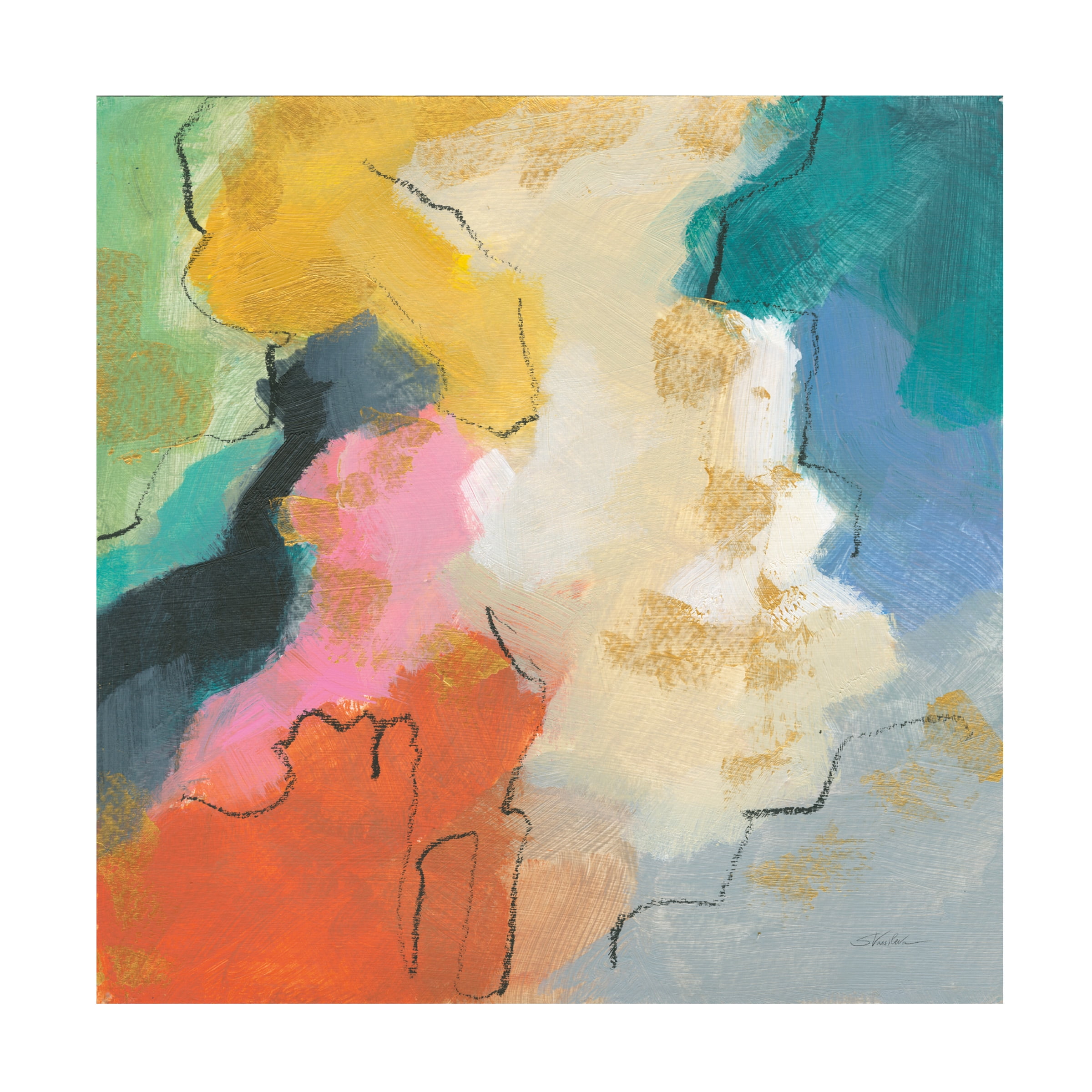 Silvia Vassileva 'Daydream II' Canvas Art