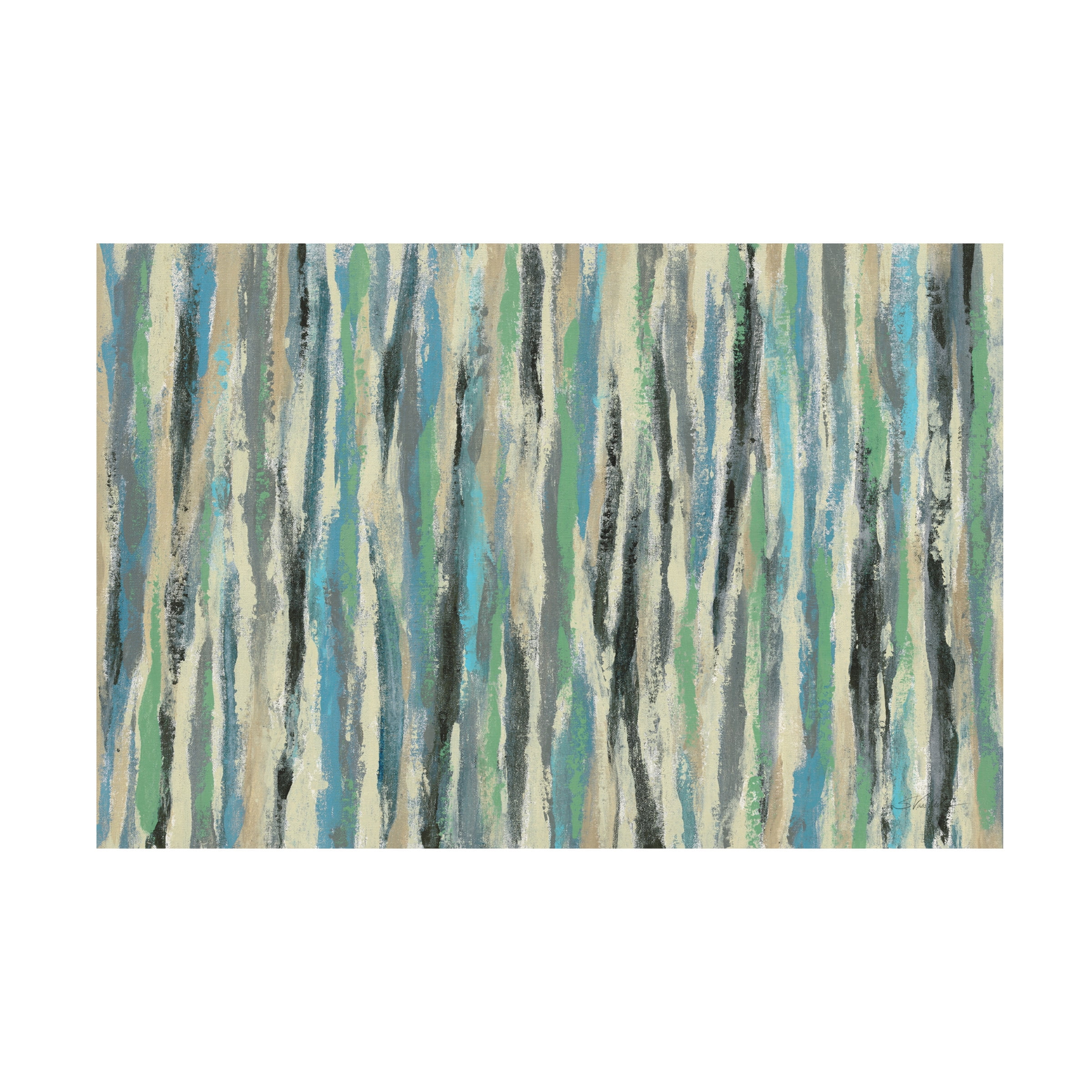 Silvia Vassileva 'Stream' Canvas Art