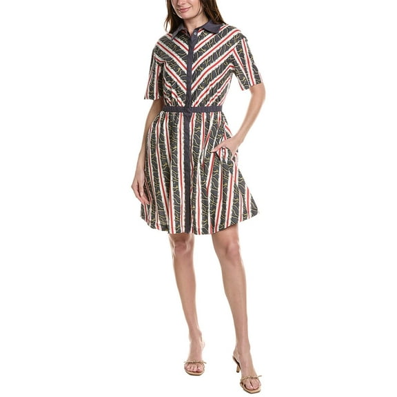 Silvian Heach womens  Mini Dress, 48, Blue