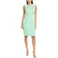 thumbnail image 1 of Silvian Heach womens  Weit Midi Dress, 42, Green, 1 of 3