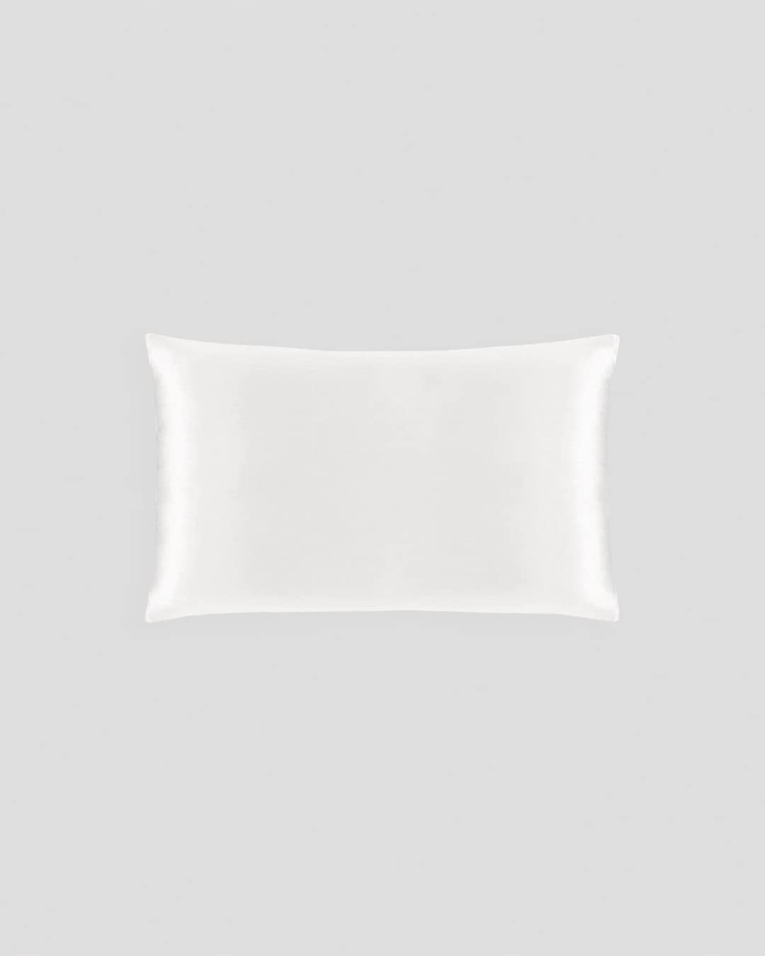 Silvon 100% Mulberry Silk Pillowcase | Keeps Skin and Hair Hydrated, Prevents Aging | Silver Infused, Soft and Cooling (King)