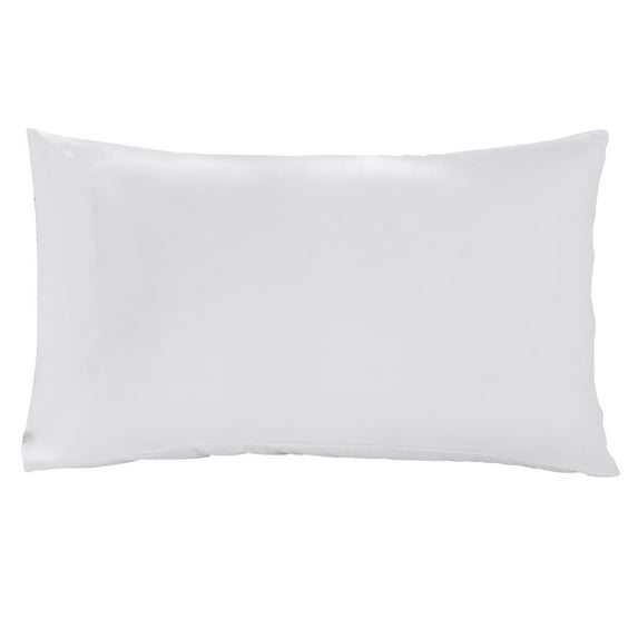 Silvon Pillow Case for Acne Prone Skin - Antibacterial Pillowcase with Silver Infused Fabric - Ultra Soft Supima Cotton - No Odor - Breathable and Hypoallergenic for Clear Skin - White, 40" L x 20" W