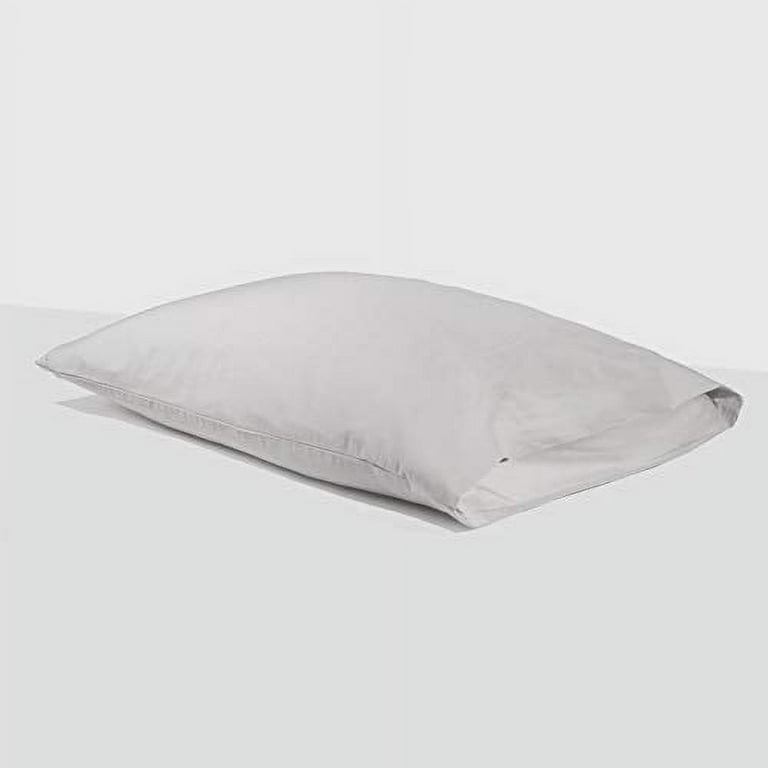 Silvon Silver Infused Ultra Soft Pillowcase | Woven with Pure Silver and  Premium Breathable Supima Cotton (Standard, Silver/Grey)