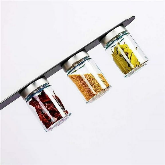 Silwy Drinkware 25 cm Classic Glasses for Delicacies with Silver Metal Strip, Set of 3