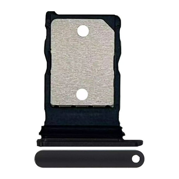 Sim Card Tray Compatible With Google Pixel 9 Pro XL - Obsidian Black - Replacement Holder for Sim Card