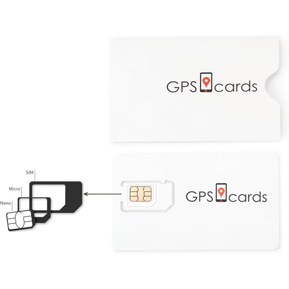 Sim Card for Motorcycle Tracker GPS-311C: External Power Off & Geo-fence