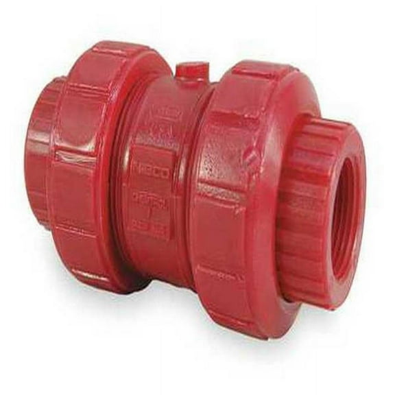 Manufacturer Varies 1" FPT Kynar Ball Check Valve T65BC-V 1