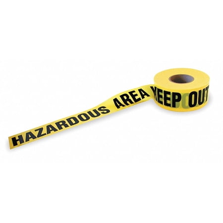 Sim Supply Barricade Tape,Yellow-Black,1000ft x 3In 1N952 1N952 ZO-G1095595