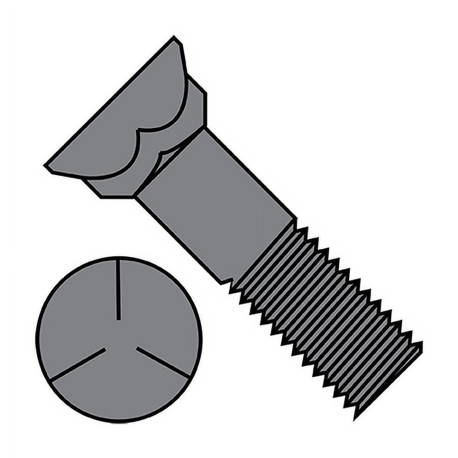 Sim Supply Bulk Plow Bolts,3/816X1 1/4 BOL,PK 300 3720BP5P