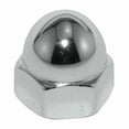 thumbnail image 1 of Low Crown Cap Nut, 1/2"-13, Steel, Plain, 13/16 in H, 3 PK, 1 of 1