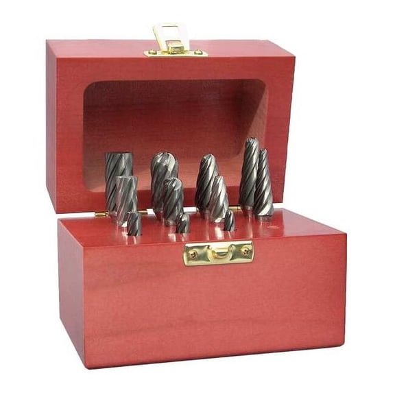 Manufacturer Varies Carbide Bur Set,Aluma Cut,1/4",10pc 310-130001