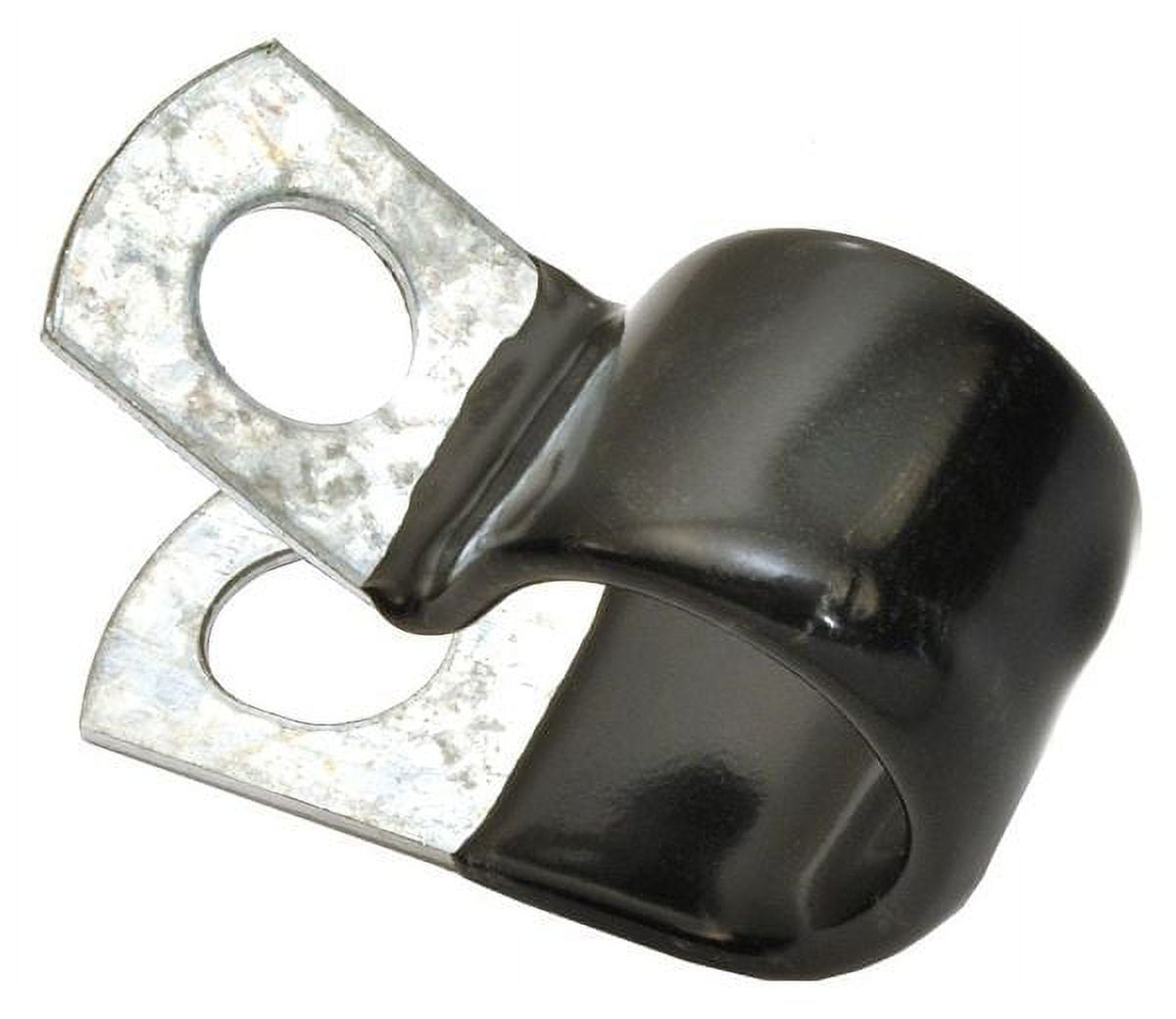 Cable Clamp, Steel, 3/16 in Bundle Dia., Black, 50 PK COV0409Z1