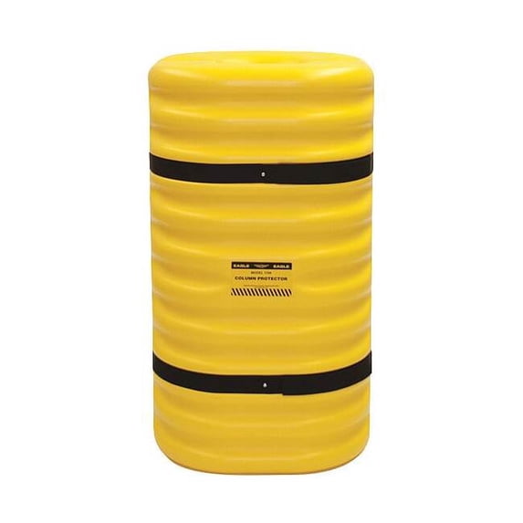 Manufacturer Varies Column Protector,For 12 In Column,Yellow 1712
