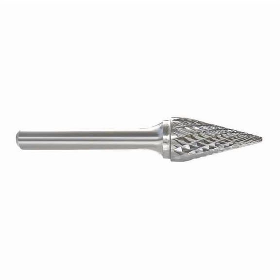 Manufacturer Varies Carbide Bur,Pointed Cone,3/8,1/4 Shank 310-002201