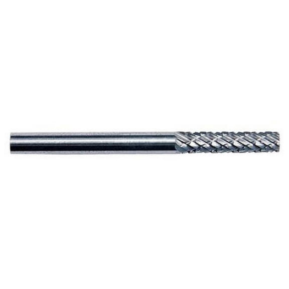 Manufacturer Varies Carbide Bur,Cylindrical Flat End,1/4 19D788