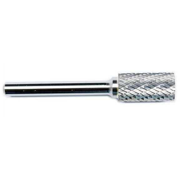 Manufacturer Varies Carbide Bur,Cylindrical Flat End,3/4 19D806