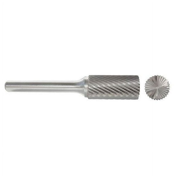 Manufacturer Varies Cylinder Bur SB,Flat End,1/8",Carbide 310-001036A