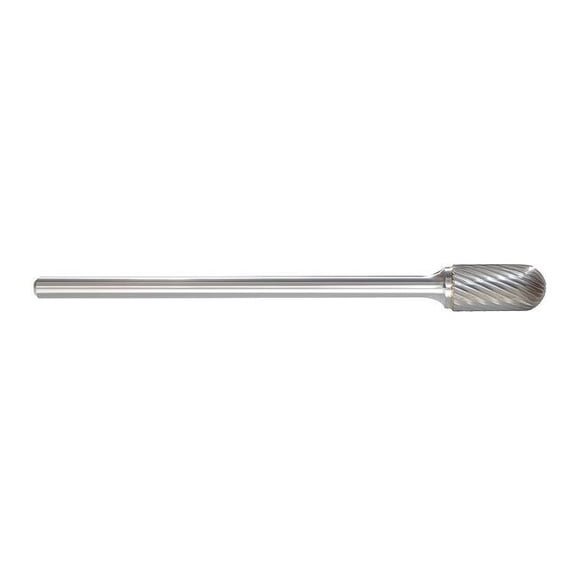 Manufacturer Varies Carbide Bur,Radius End,1/4 In,1/4 Shank 310-002605