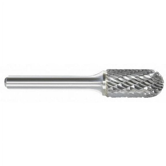 Manufacturer Varies Carbide Bur,Radius End,3/16 In,1/8 Shank 310-002066