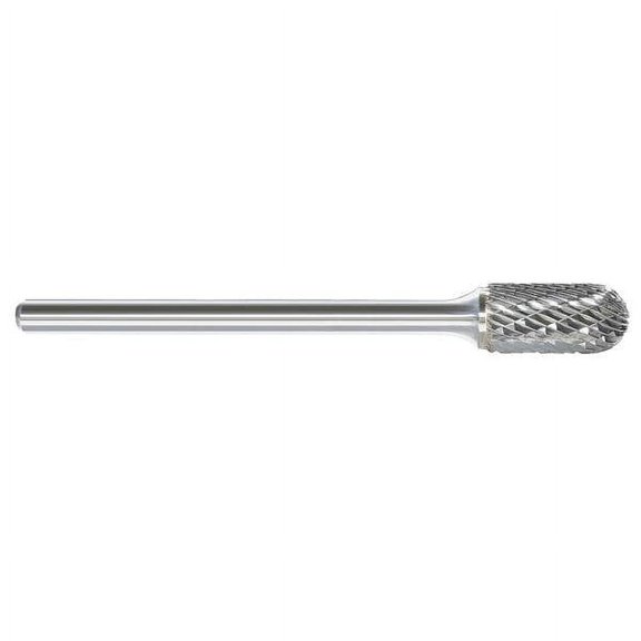 Manufacturer Varies Carbide Bur,Radius End,3/8 In,1/4 Shank 310-002706