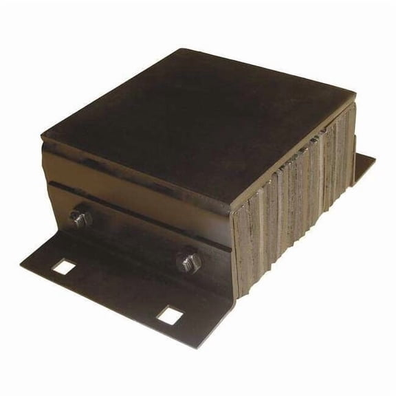 Dock Bumper,10x5-1/4x16 In. 22NT64