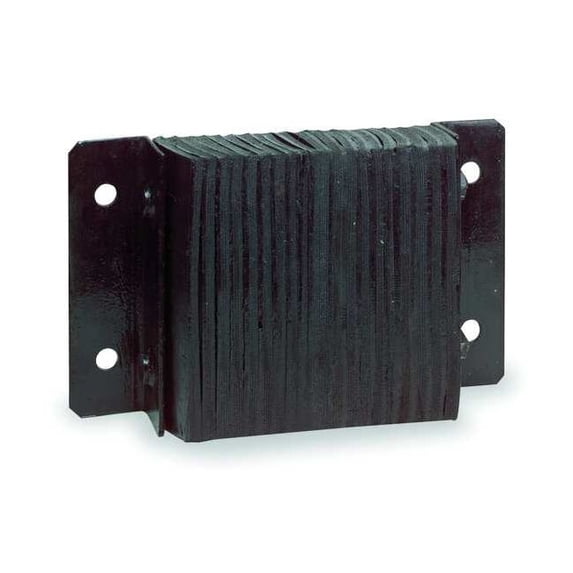 Dock Bumper,12x4-1/2x32-3/4 In.,Rubber 5W827
