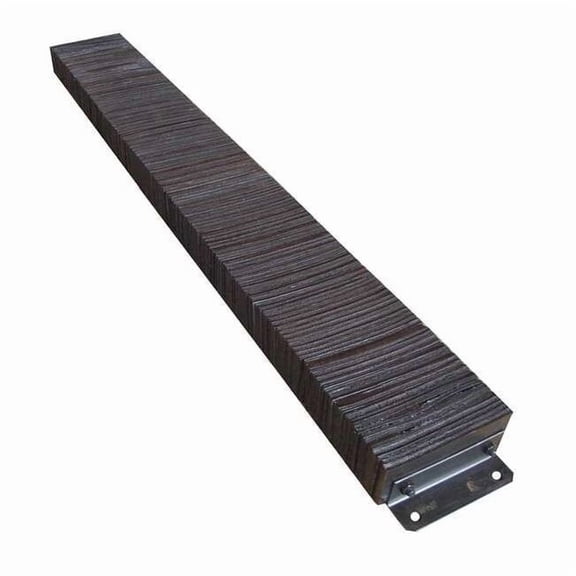 Dock Bumper,12x4-1/2x98 In.,Rubber 26W578
