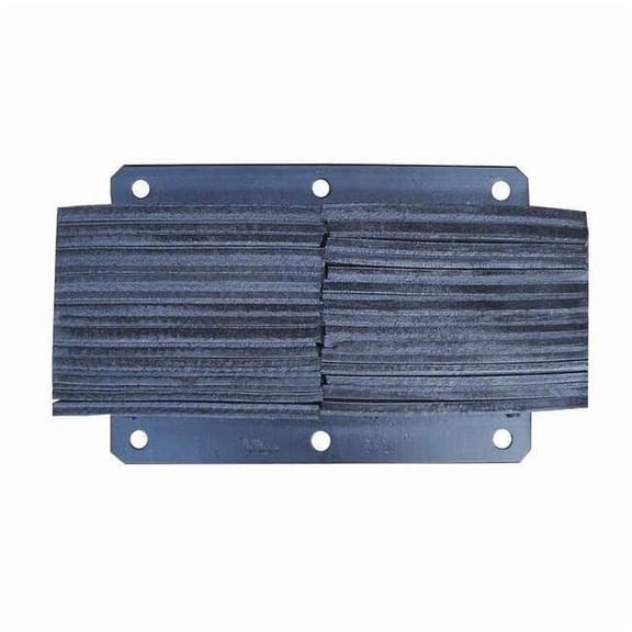 Dock Bumper,20x6x13 In.,Rubber 26W595