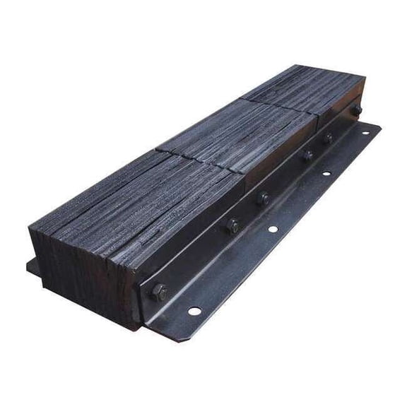 Manufacturer Varies Dock Bumper,36x4-1/2x13 In.,Rubber 26W594