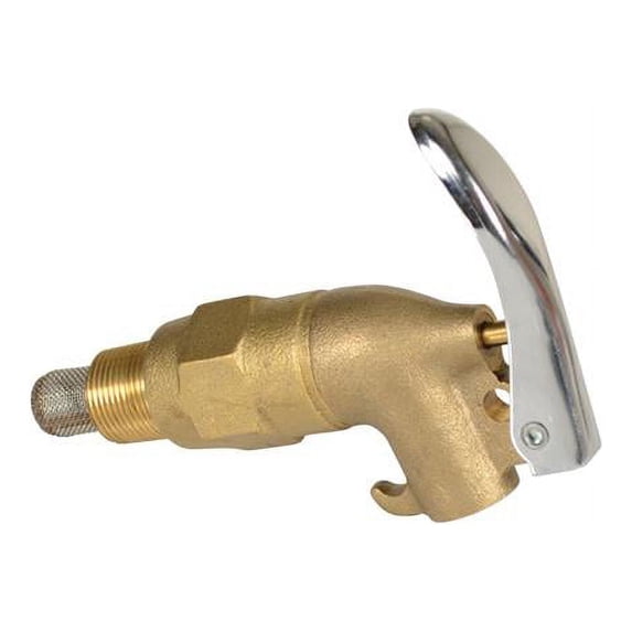 Manufacturer Varies Drum Faucet,Brass,Brass,NPT DFT-RIGID