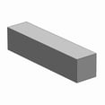 thumbnail image 1 of Sim Supply Flat Bar Stock,Aluminum,2 in Over. W  61S2-6, 1 of 1