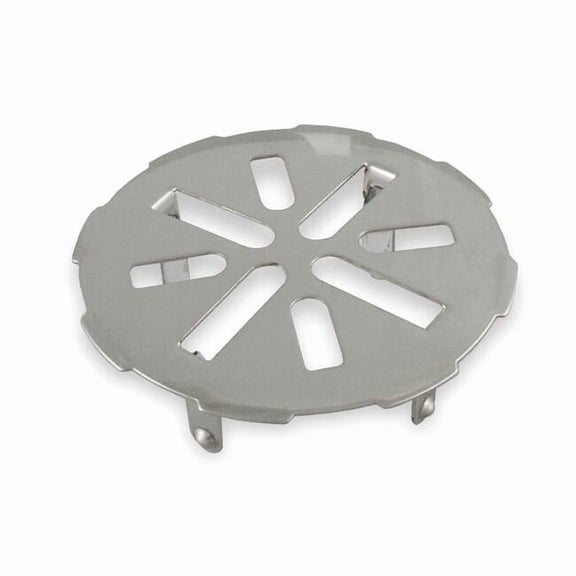 Sim Supply Floor Drain Grid,Dia 5 In,SS  1PPE6