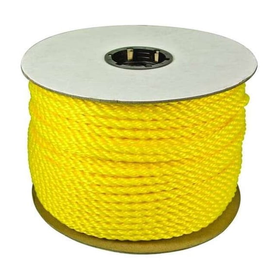 Rope, 600ft, Yllw, 215lb., Polyprpylne