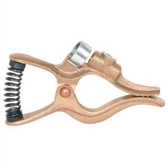 Sim Supply Ground Clamp, 2 to 1/0 AWG, Brass  1UYF1