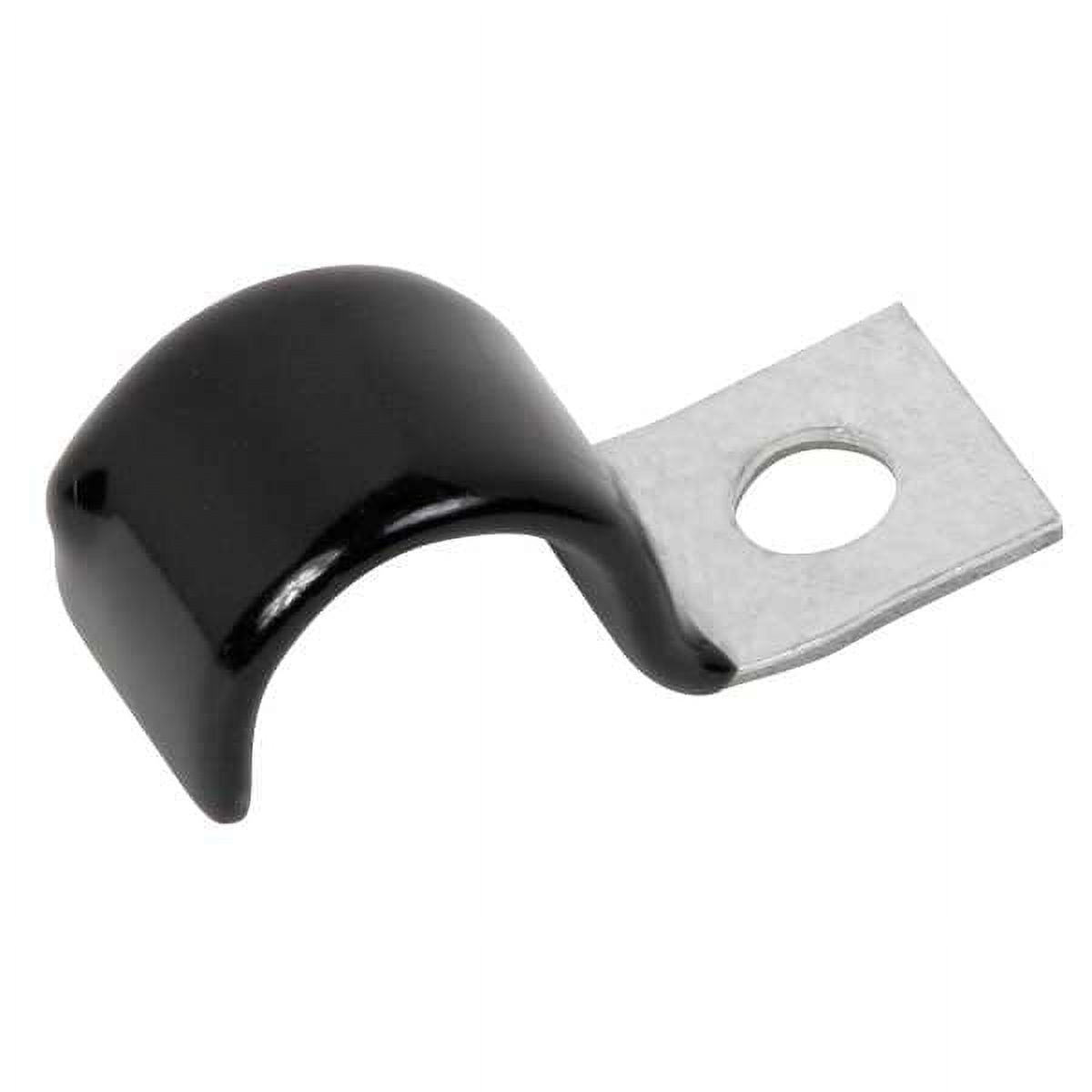 Cable Clamp, Steel, 1/4 in Bundle Dia., Black, 50 PK CHV0509Z1