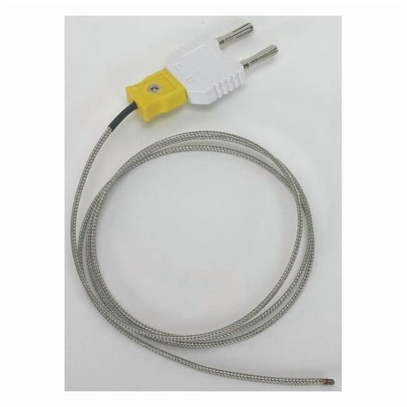 Manufacturer Varies Temperature Probe, Banana Plug, Type K 4JPN9