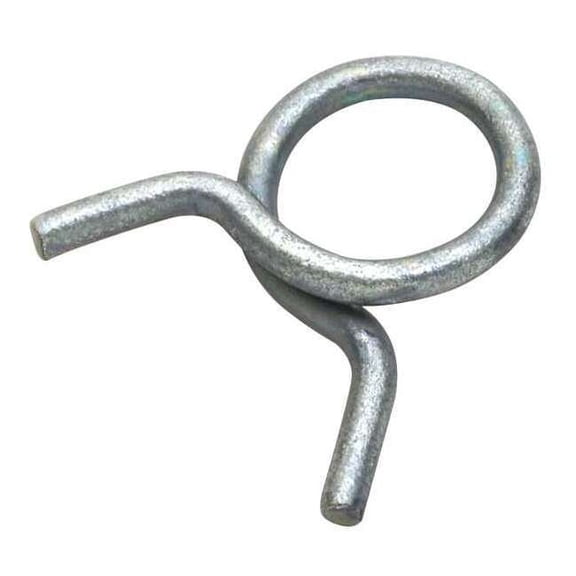 Manufacturer Varies Hose Clamp,1/4"Max ID,Green,PK100 HC-4ST G