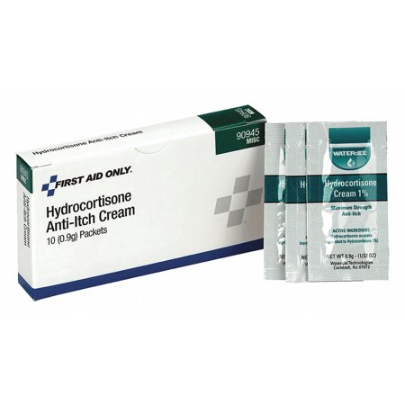 Sim Supply Hydrocortisone Cream,0.004 oz.,10ct. 90945 90945 ZO-G6880087