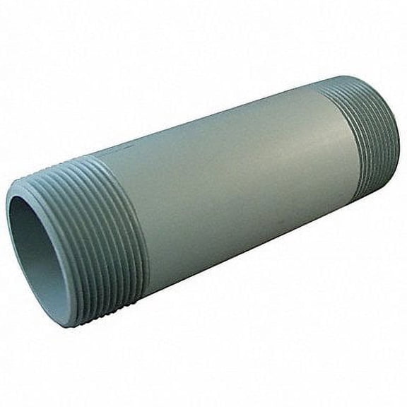Sim Supply Nipple,Threaded at Both Ends,2-1/2x10In  888-100C